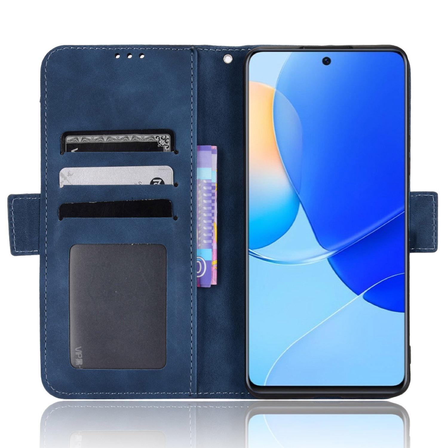 For Honor 50 SE/Huawei nova 9 SE Smartphone Bag Case Magnetic Flip Wallet Style Stand Shockproof PU Leather Phone Cover Blue
For Honor 50 SE/Huawei nova 9 SE Smartphone Bag Case Magnetic Flip Wallet Style Stand Shockproof PU Leather Phone Cover Blue