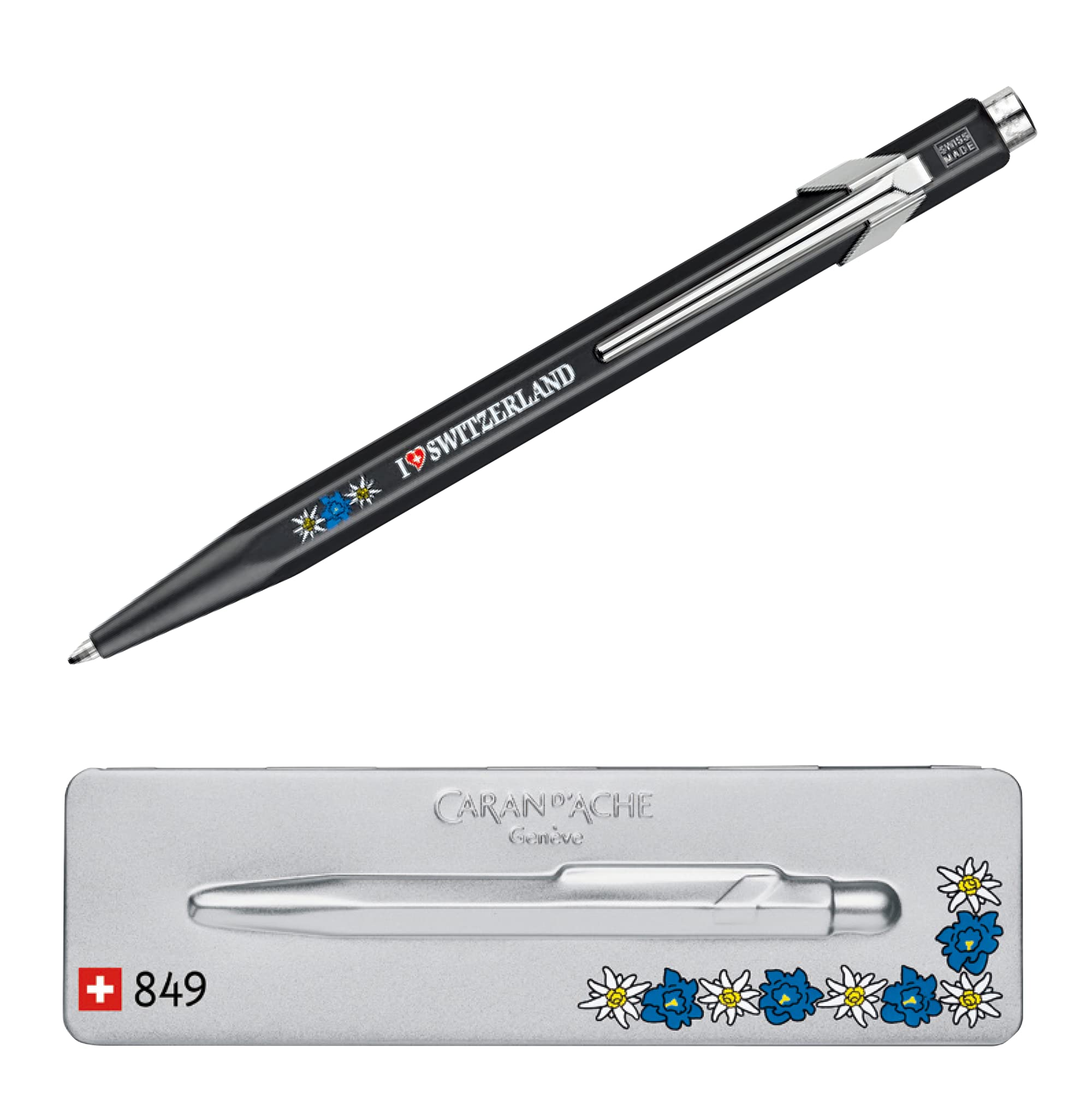 CARAN Ballpoint Pop Metal Officially Imported D ACHE Pen, Oil-Based, 849, Line, Edelweiss, NF0849-769, Tin,
CARAN Ballpoint Pop Metal Officially Imported D ACHE Pen, Oil-Based, 849, Line, Edelweiss, NF0849-769, Tin,