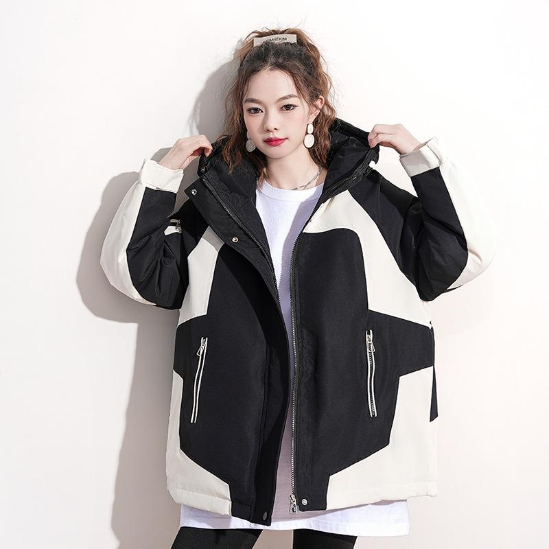 New down padded clothes women s winter loose fashion trend padded jacket jacket trendy S чёрный
New down padded clothes women s winter loose fashion trend padded jacket jacket trendy S чёрный