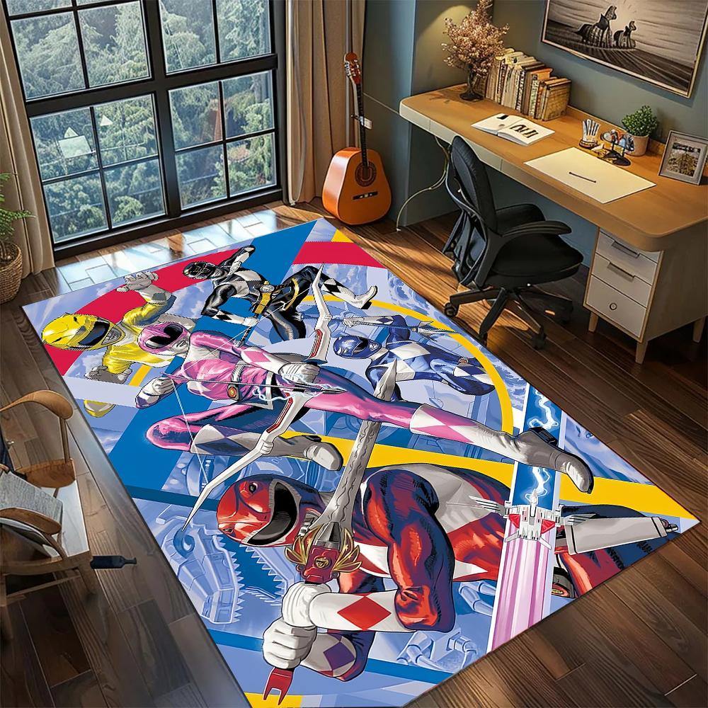 Super Sentai Mecha Megazord Battle Design Rug Carpet Large Area Rug Non Slip Washable Floor Mat Gamer Room Bedroom Home Decor 60x90cm
Super Sentai Mecha Megazord Battle Design Rug Carpet Large Area Rug Non Slip Washable Floor Mat Gamer Room Bedroom Home Decor 60x90cm