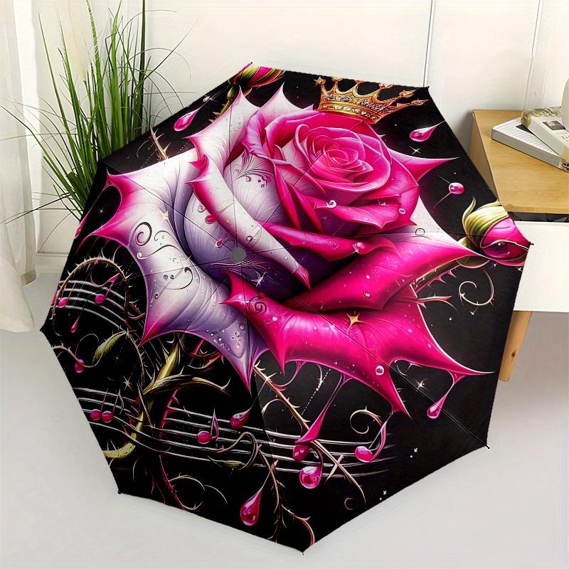 1pc Royal Rose Melody Umbrella with Plastic Handle,Suitable for All Seasons Home Travel Outdoor UmbrellaB1916
1pc Royal Rose Melody Umbrella with Plastic Handle,Suitable for All Seasons Home Travel Outdoor UmbrellaB1916