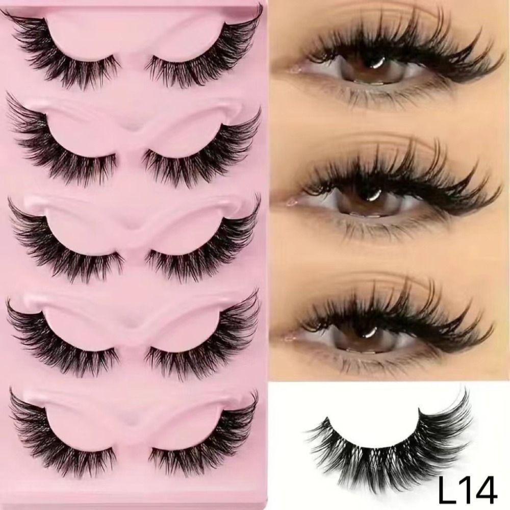 Lashes Extension Cat Eye Lashes Fluffy 3D Curled Lashes Manga Lashes Black False Eyelashes Women L18
Lashes Extension Cat Eye Lashes Fluffy 3D Curled Lashes Manga Lashes Black False Eyelashes Women L18