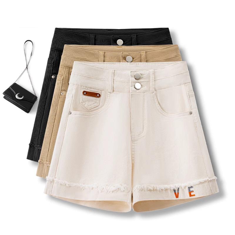 2025 Women s High-Waisted A-Line Denim Shorts: Summer-Ready, Thin, Versatile, Casual, Wide-Leg with Cuffed Hem S (85-95 lbs)
2025 Women s High-Waisted A-Line Denim Shorts: Summer-Ready, Thin, Versatile, Casual, Wide-Leg with Cuffed Hem S (85-95 lbs)