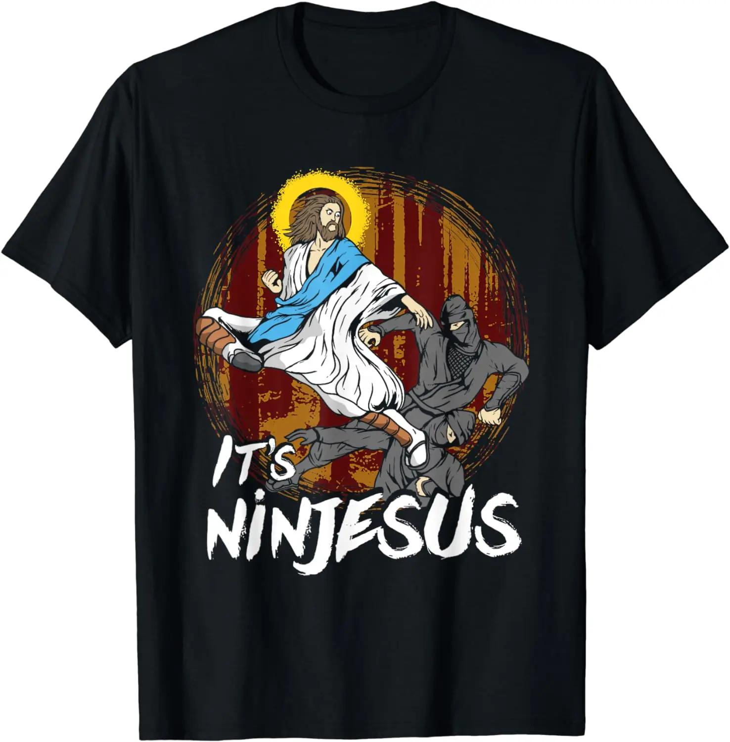 Its Ninjesus Funny Jesus Christian TShirt 100 Cotton ONeck Summer Short Sleeve Casual Mens Tshirt Size S3XL S
Its Ninjesus Funny Jesus Christian TShirt 100 Cotton ONeck Summer Short Sleeve Casual Mens Tshirt Size S3XL S