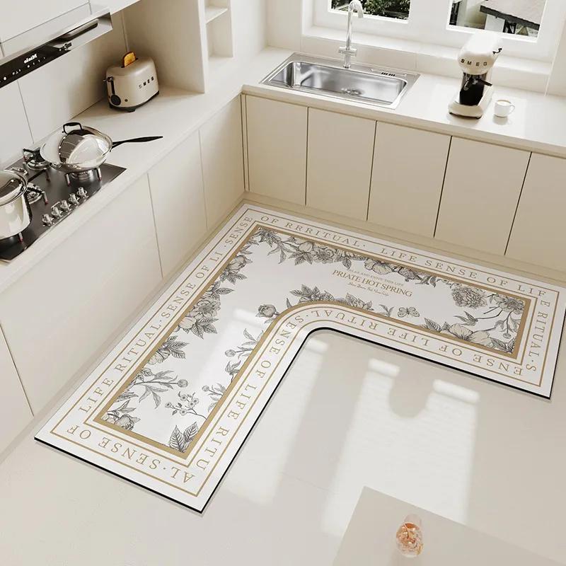 Ковер для кухни ПВХ коврик для пола L-образный коврик Мягкий диатомовый ил Абсорбирующие коврики для ног Нескользящий Водопоглощающий Домашний декор 80x80x40cm
Ковер для кухни ПВХ коврик для пола L-образный коврик Мягкий диатомовый ил Абсорбирующие коврики для ног Нескользящий Водопоглощающий Домашний декор 80x80x40cm