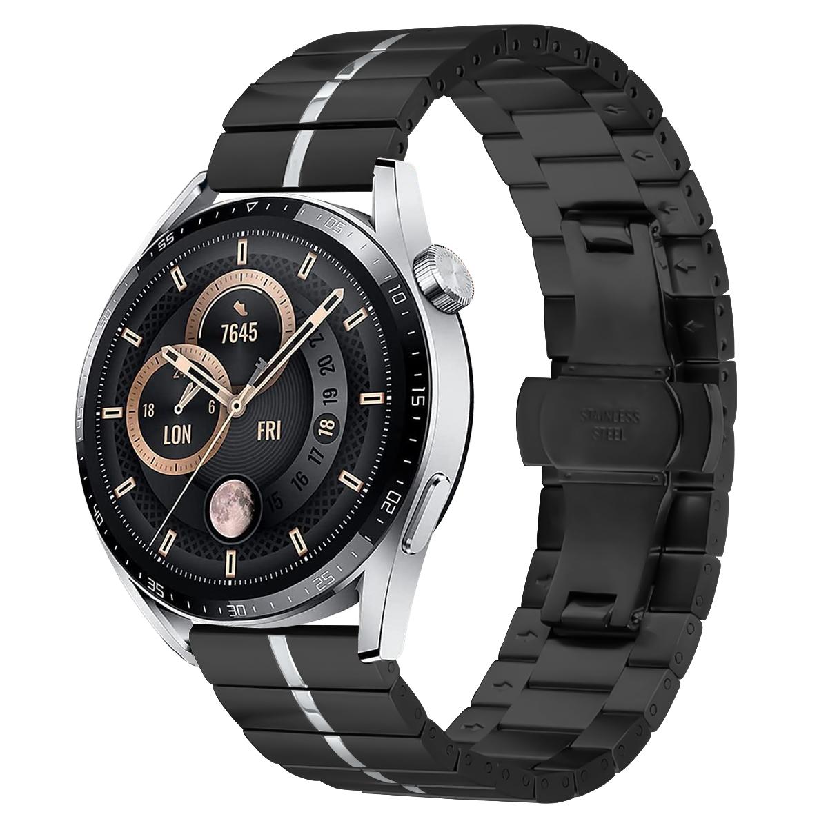 For Garmin Venu 3 Stainless Steel Smart Watch Strap Butterfly Buckle Wrist Band Rose Gold+Silver
For Garmin Venu 3 Stainless Steel Smart Watch Strap Butterfly Buckle Wrist Band Rose Gold+Silver
