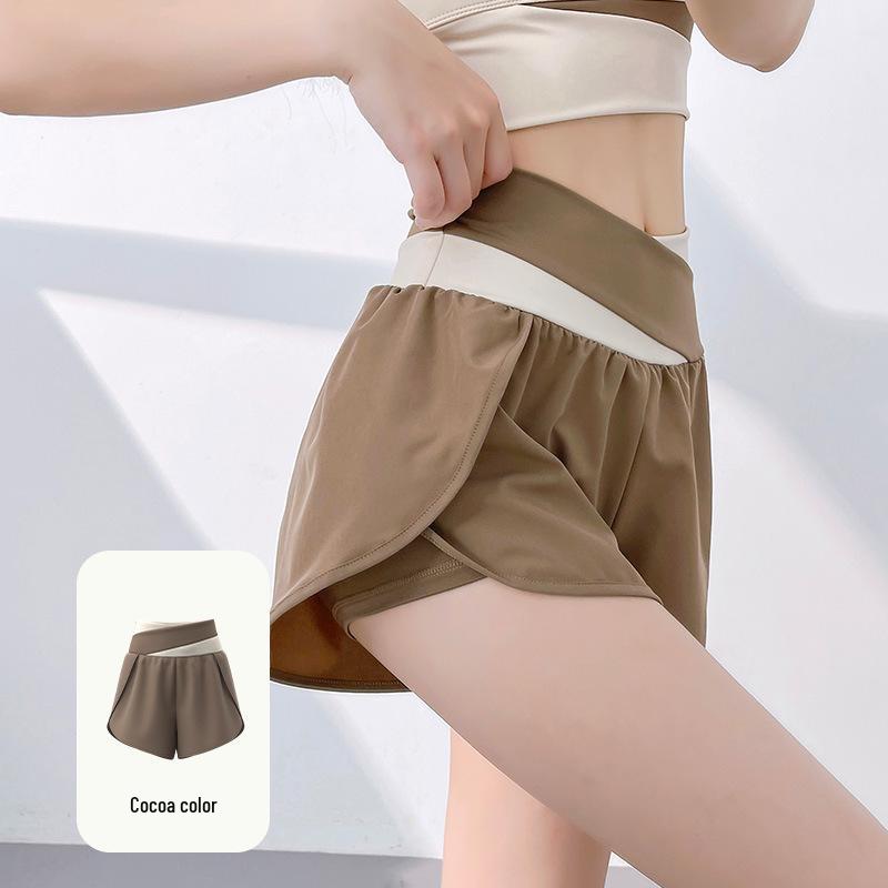 Juyi Hall Color-Block High-Waisted Nude Feel Yoga Shorts for Women M
Juyi Hall Color-Block High-Waisted Nude Feel Yoga Shorts for Women M