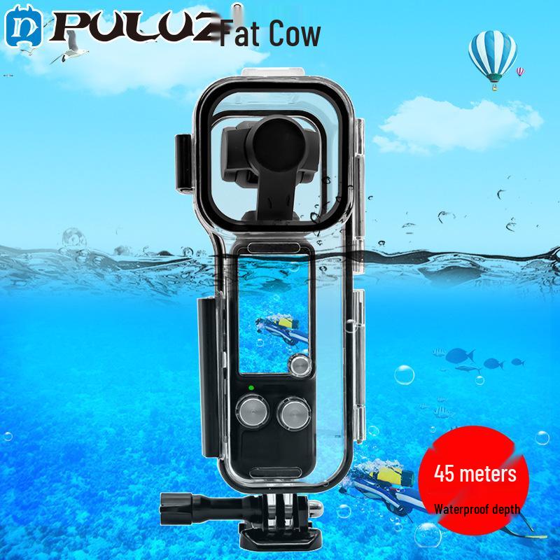 Diving Protection Glass for DJI OSMO Pocket 3 Camera чорний
Diving Protection Glass for DJI OSMO Pocket 3 Camera чорний
