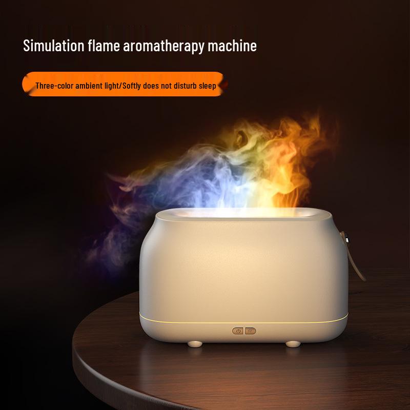 Ароматерапевтичний полум яний зволожувач повітря - Великий туман USB Очищувач повітря зі світлом
Ароматерапевтичний полум яний зволожувач повітря - Великий туман USB Очищувач повітря зі світлом