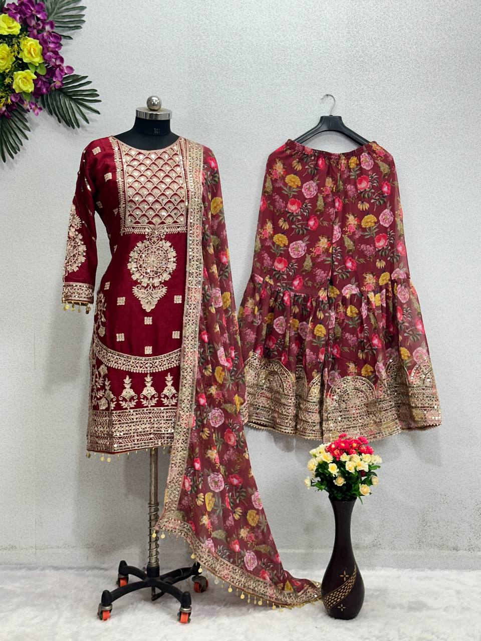 Бордовый топ от Designer Georgette, Lehenga и Dupatta с вышивкой и последовательной работой, топ Lehenga, пакистанское платье, свадебный наряд
Бордовый топ от Designer Georgette, Lehenga и Dupatta с вышивкой и последовательной работой, топ Lehenga, пакистанское платье, свадебный наряд