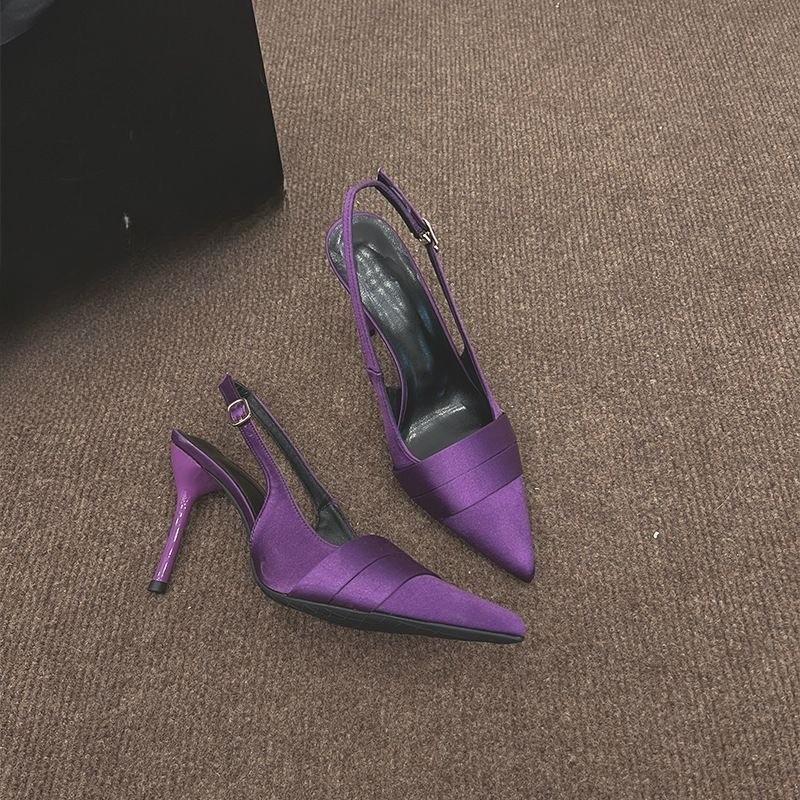 Rear Lace-Up Women s High Heels Sandals Summer 43 фіолетовий
Rear Lace-Up Women s High Heels Sandals Summer 43 фіолетовий