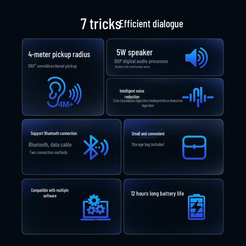 MAXHUB BM12 Omnidirectional Conference Microphone (CN version)
MAXHUB BM12 Omnidirectional Conference Microphone (CN version)