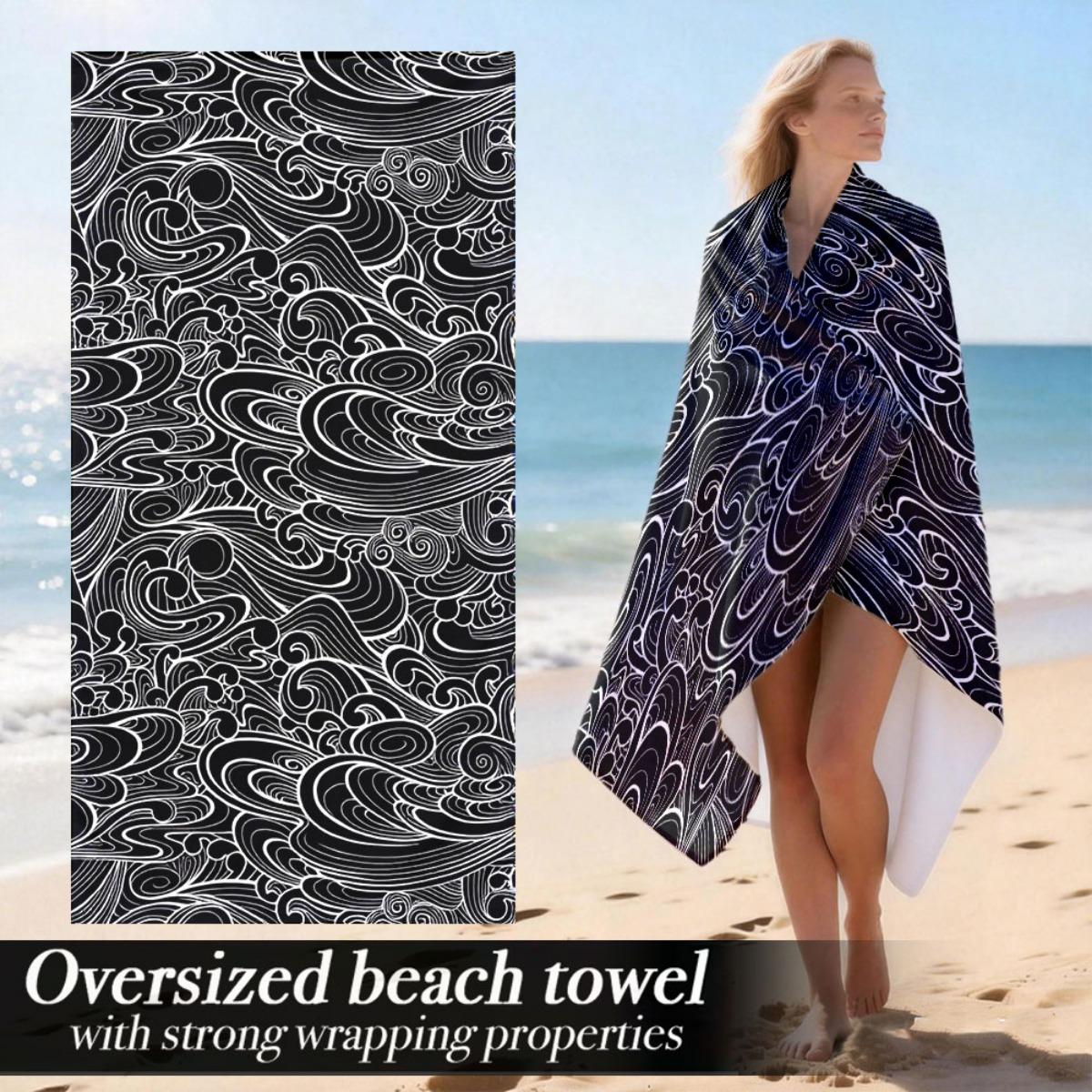 Extra Large Lightweight Plush Absorbent Luxury Oversized Beach Towel | Strong Wrapping Properties, Suitable For Pool, Gym, Micro W30*H60(CM)
Extra Large Lightweight Plush Absorbent Luxury Oversized Beach Towel | Strong Wrapping Properties, Suitable For Pool, Gym, Micro W30*H60(CM)