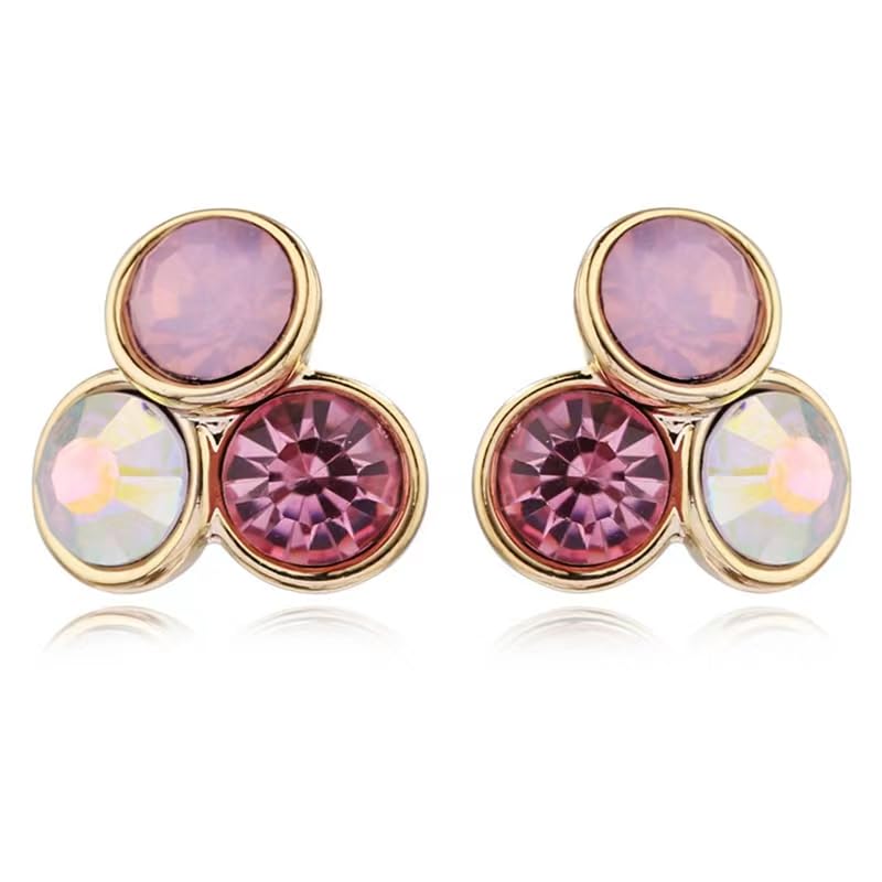 VICAKER color drill simple design earrings ladies Popularity Compatible with metal allergies ring earrings 18k gold earrings women earrings Leave it
VICAKER color drill simple design earrings ladies Popularity Compatible with metal allergies ring earrings 18k gold earrings women earrings Leave it