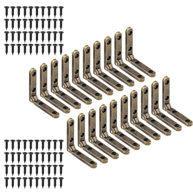 Strong Metal Cabinet Hinges Heavy Duty Mini Hinges Reliable Hinges Suitable for Wooden Boxes & Miniature Projects бронзовий
Strong Metal Cabinet Hinges Heavy Duty Mini Hinges Reliable Hinges Suitable for Wooden Boxes & Miniature Projects бронзовий