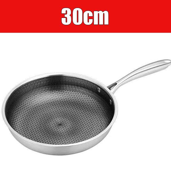 24/28 /30cm Stainless Steel Cooking Pan Skillet Nonstick Flat Bottom Frying Pans Non Toxic Chef Pan Dishwasher Safe
24/28 /30cm Stainless Steel Cooking Pan Skillet Nonstick Flat Bottom Frying Pans Non Toxic Chef Pan Dishwasher Safe