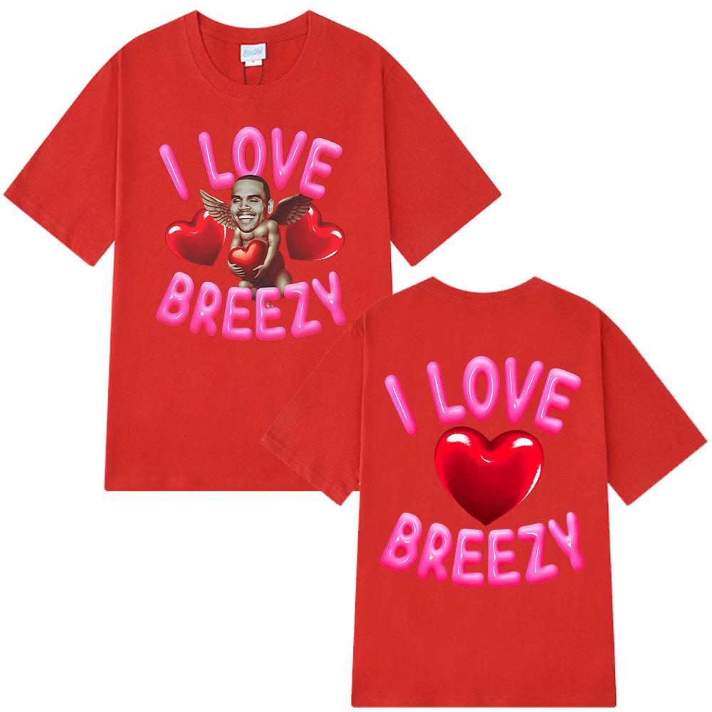 Rapper Chris Brown I Love Breezy Bowl XX Tour T-shirt Unisex Women Fashion Hip Hop T Shirt Oversized Cotton Casual T-shirts Tops S
Rapper Chris Brown I Love Breezy Bowl XX Tour T-shirt Unisex Women Fashion Hip Hop T Shirt Oversized Cotton Casual T-shirts Tops S