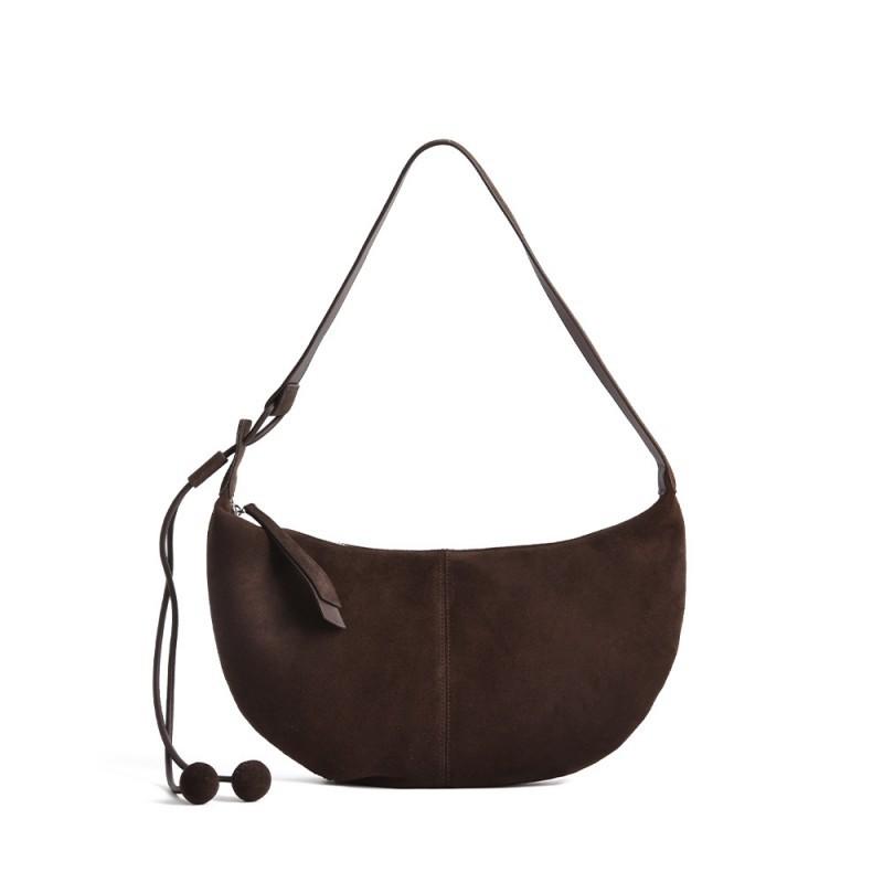 Niche Retro Frosted Suede Dumpling Bag Women s Genuine Leather Versatile Commuting Shoulder Armpit Crossbody 38x4.5x21cm
Niche Retro Frosted Suede Dumpling Bag Women s Genuine Leather Versatile Commuting Shoulder Armpit Crossbody 38x4.5x21cm