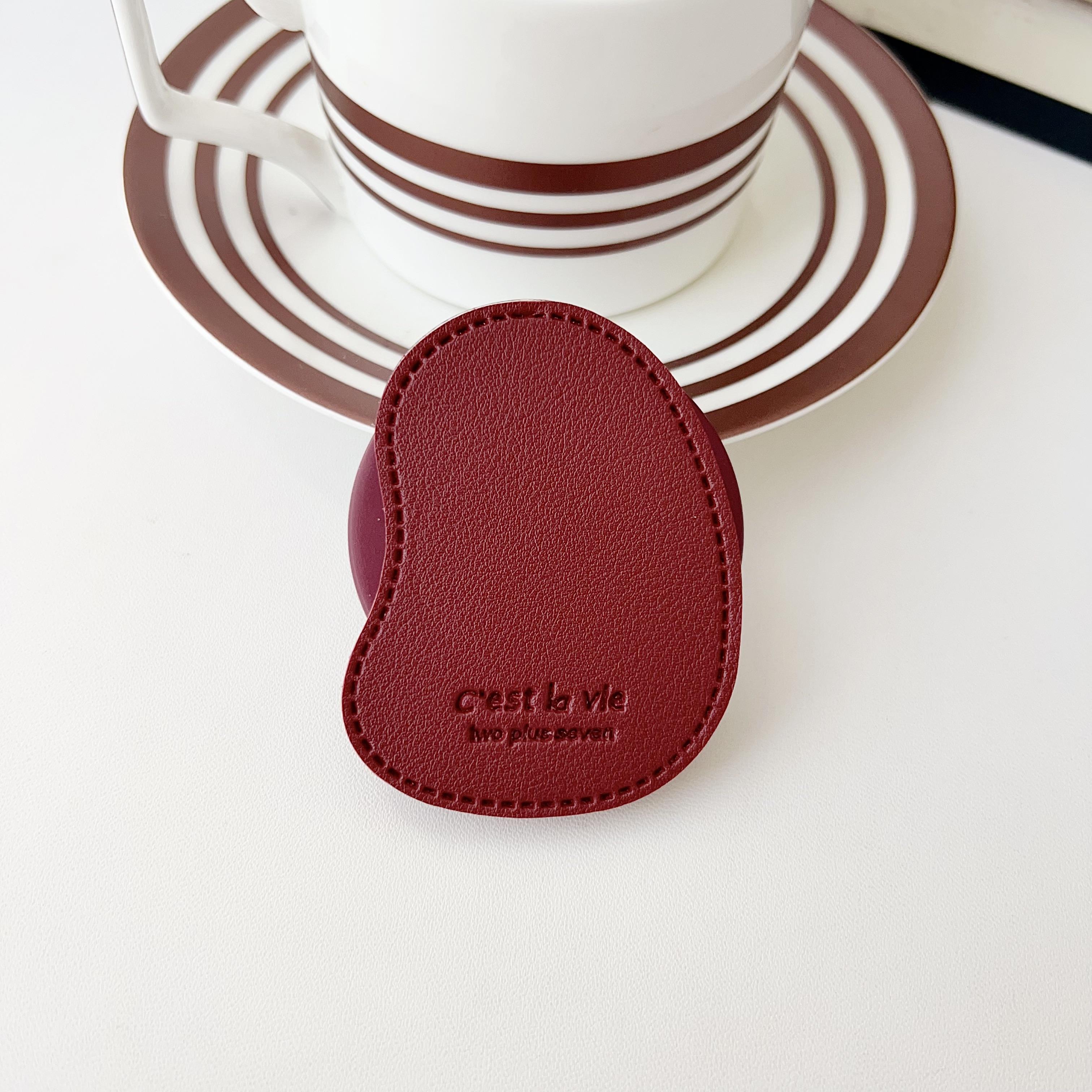 Luxury Cute Leather For Magsafe Magnetic Phone Griptok Grip Tok Stand For iPhone 17Promax Wireless Charging Case Bracket Holder червоний
Luxury Cute Leather For Magsafe Magnetic Phone Griptok Grip Tok Stand For iPhone 17Promax Wireless Charging Case Bracket Holder червоний