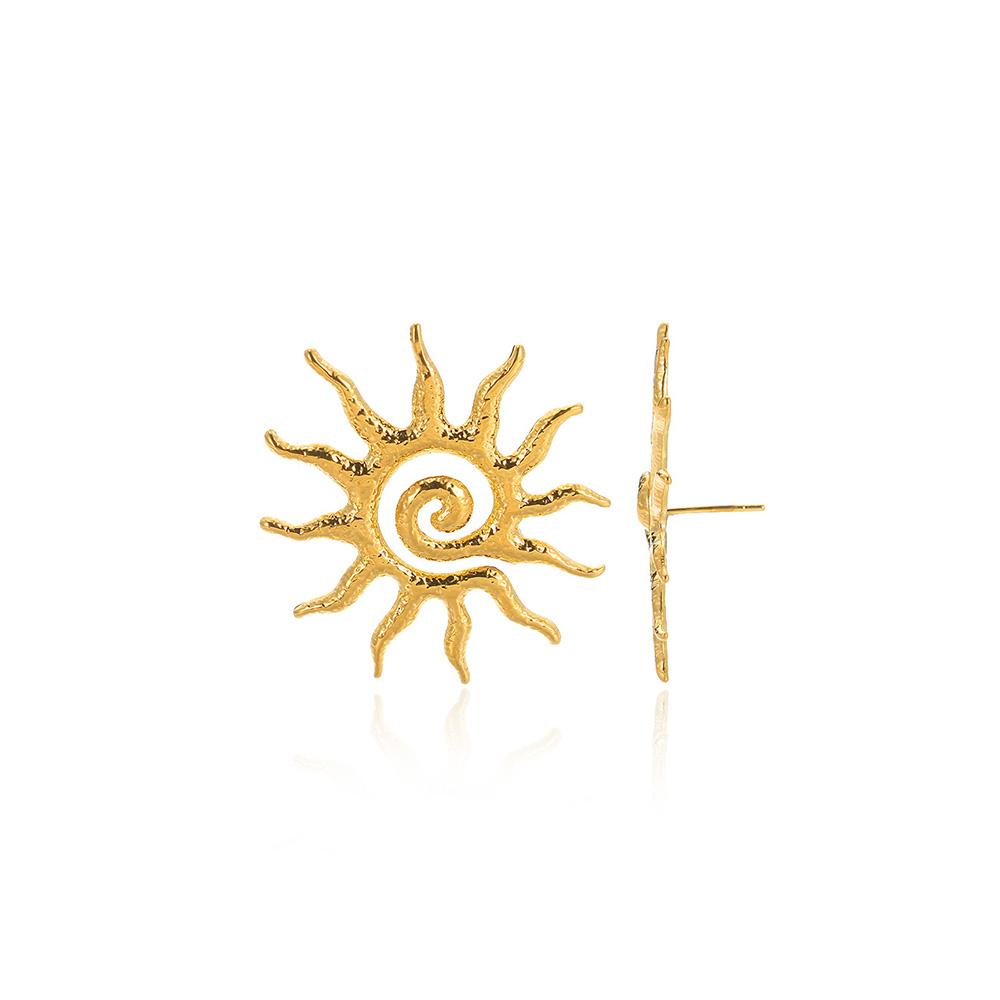SunFlower Stud Earrings for Women Gold color Stainless Steel Elegant earrings Sun Geometry Jewelry Christmas Accessories Gifts
SunFlower Stud Earrings for Women Gold color Stainless Steel Elegant earrings Sun Geometry Jewelry Christmas Accessories Gifts