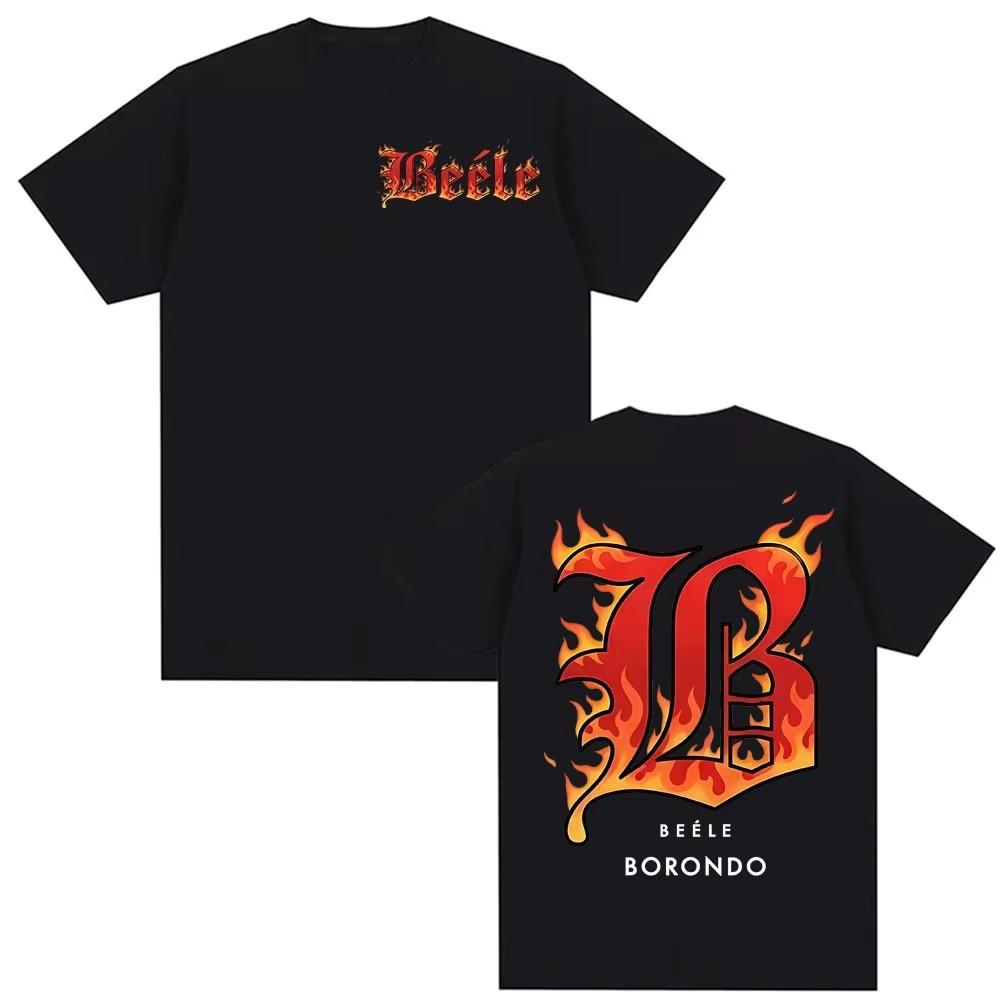 Rapper Beele Borondo Logo Graphic Tshirt for Men and Women Retro Fashion 2026 Spring summer new Print Pure Cotton Tshirt 2XL
Rapper Beele Borondo Logo Graphic Tshirt for Men and Women Retro Fashion 2026 Spring summer new Print Pure Cotton Tshirt 2XL