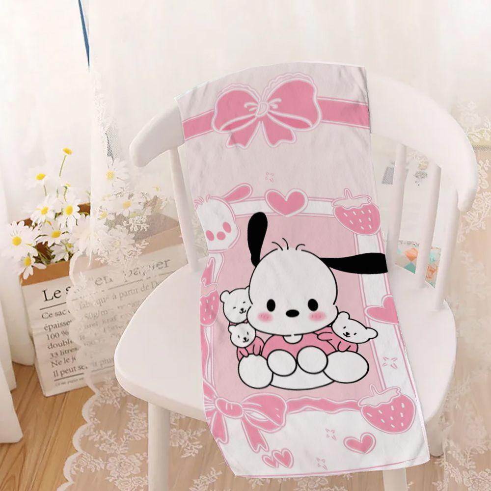 Sanrio Pochacco series bath towels, fitness running sports towels, swimming towels, beach towels, and bath towels W30*H60(CM)
Sanrio Pochacco series bath towels, fitness running sports towels, swimming towels, beach towels, and bath towels W30*H60(CM)