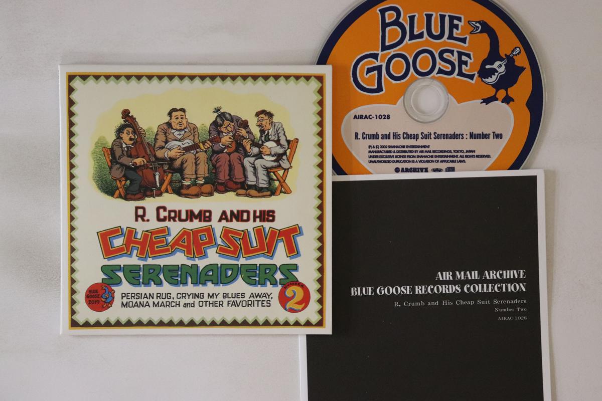 CD ROBERT CRUMB CHEAP SUIT SERENADERS Number Two AIRAC1028 AIR MAIL ARCHI 2002 Japan Jazz Used
CD ROBERT CRUMB CHEAP SUIT SERENADERS Number Two AIRAC1028 AIR MAIL ARCHI 2002 Japan Jazz Used