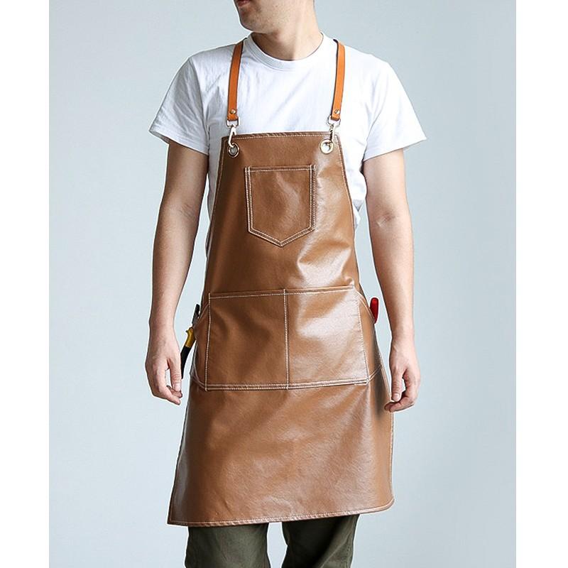 Leather Apron for Kitchen Waist Cooking BBQ Unisex Server Apron for Salon Nail Hairdresser Adjustable Waterproof Work Apron коричневий
Leather Apron for Kitchen Waist Cooking BBQ Unisex Server Apron for Salon Nail Hairdresser Adjustable Waterproof Work Apron коричневий