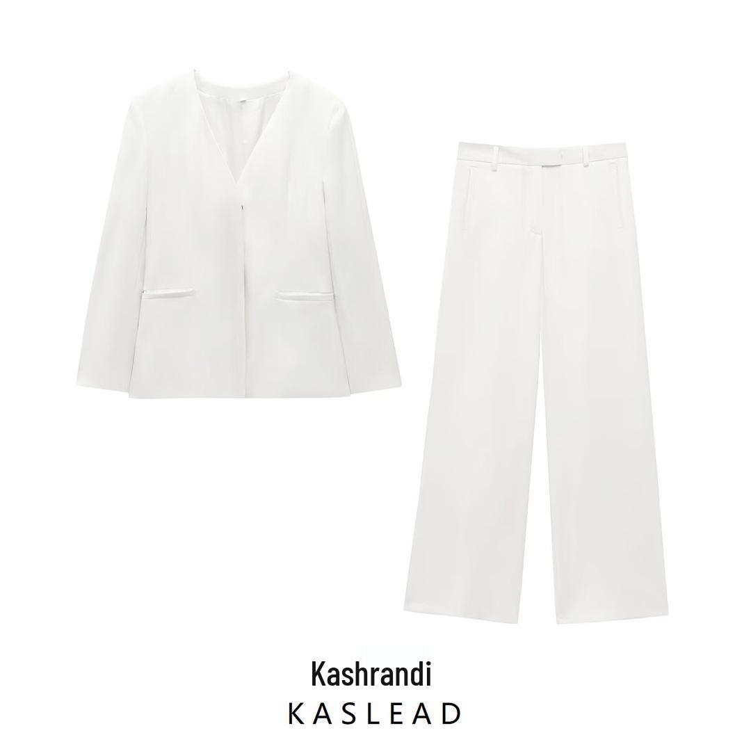 2025 Spring Women s European & American Style Slim Fit Suit Jacket with Casual Long Pants L
2025 Spring Women s European & American Style Slim Fit Suit Jacket with Casual Long Pants L