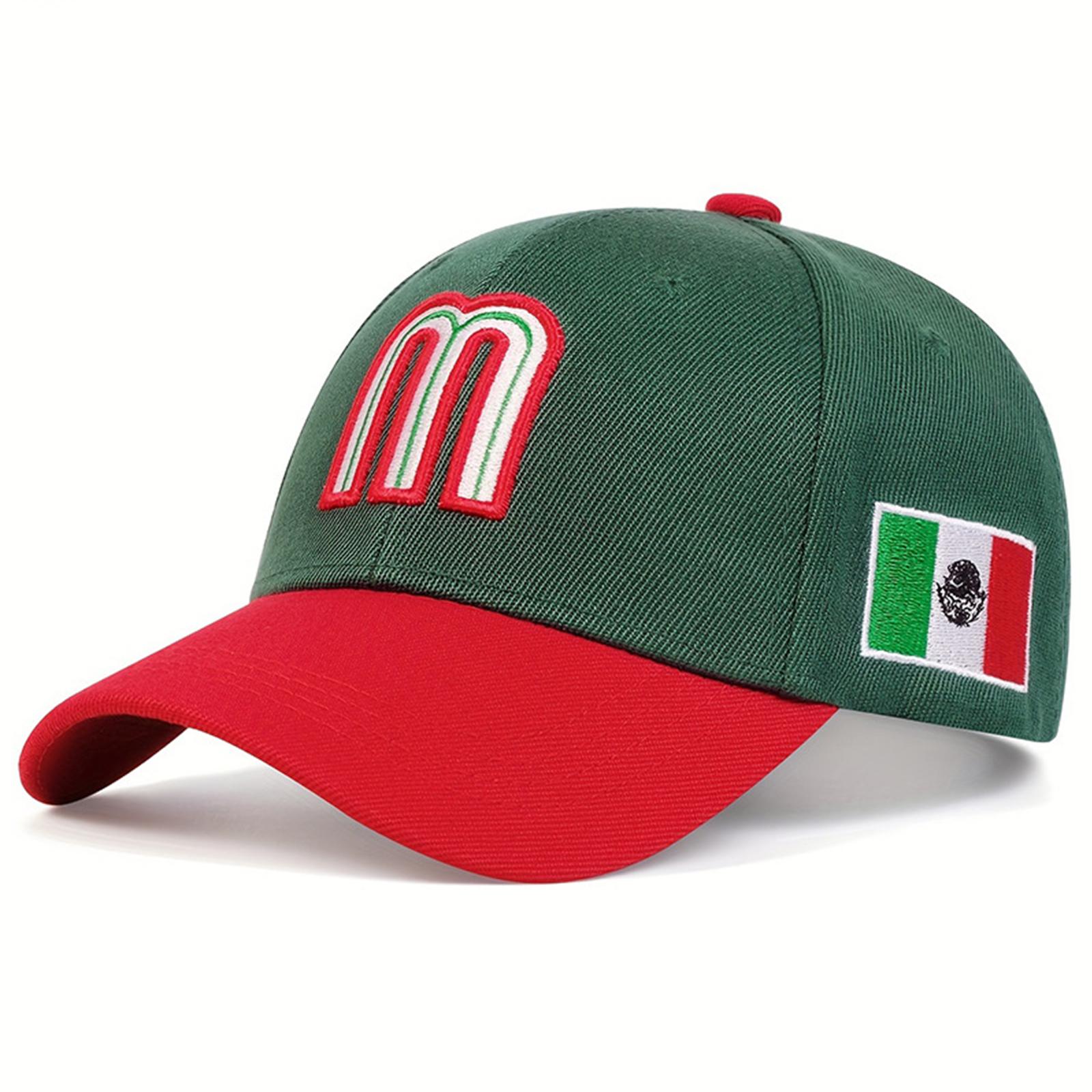 Adjustable Baseball Cap with Embroidered Letter M and National Flag Patch Classic Fit Unisex Hat Suitable for Outdoor Sports and Casual Wear One Size зелений
Adjustable Baseball Cap with Embroidered Letter M and National Flag Patch Classic Fit Unisex Hat Suitable for Outdoor Sports and Casual Wear One Size зелений