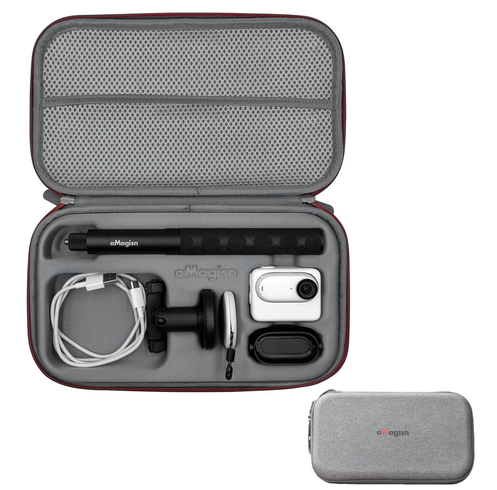 SHEAWA Insta360 Go 3S Storage Shockproof Large Capacity Carrying Can also store accessories such as pivot magnetic 3/Go Case, Case, Bag, Case, stands,
SHEAWA Insta360 Go 3S Storage Shockproof Large Capacity Carrying Can also store accessories such as pivot magnetic 3/Go Case, Case, Bag, Case, stands,