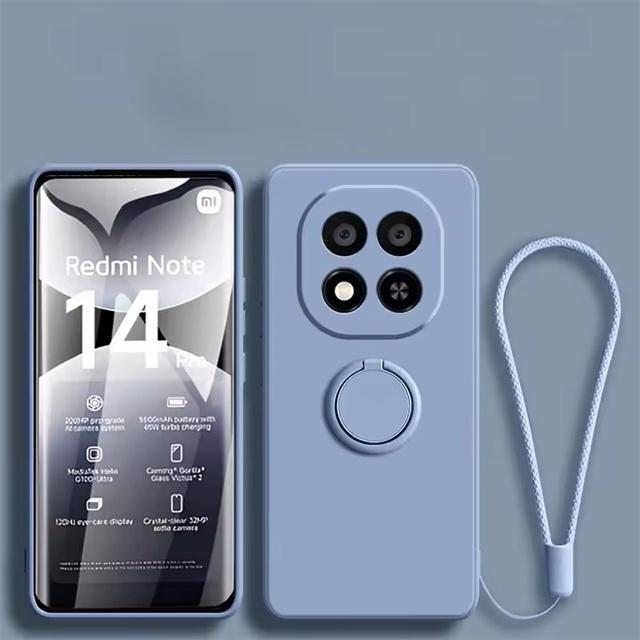 Liquid Silicone Case For Xiaomi Redmi Note 14 13 12 11 10 9 8 Pro Plus 5G 12S 11S Redmi 13C 12C 10C Ring Holder Cover With Strap Note 13 5G
Liquid Silicone Case For Xiaomi Redmi Note 14 13 12 11 10 9 8 Pro Plus 5G 12S 11S Redmi 13C 12C 10C Ring Holder Cover With Strap Note 13 5G