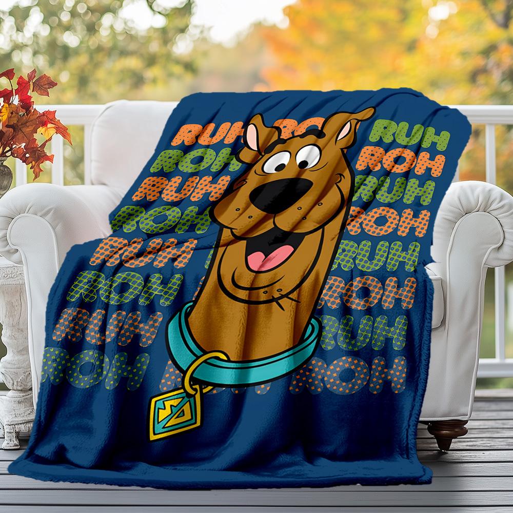 1pc Scooby-Doo Ruh-roh Mystery Outdoor Blanket - Throw Blanket, Soft , Flannel Blankets, Living Room, Travel, Camping-1102136 130x150cm
1pc Scooby-Doo Ruh-roh Mystery Outdoor Blanket - Throw Blanket, Soft , Flannel Blankets, Living Room, Travel, Camping-1102136 130x150cm
