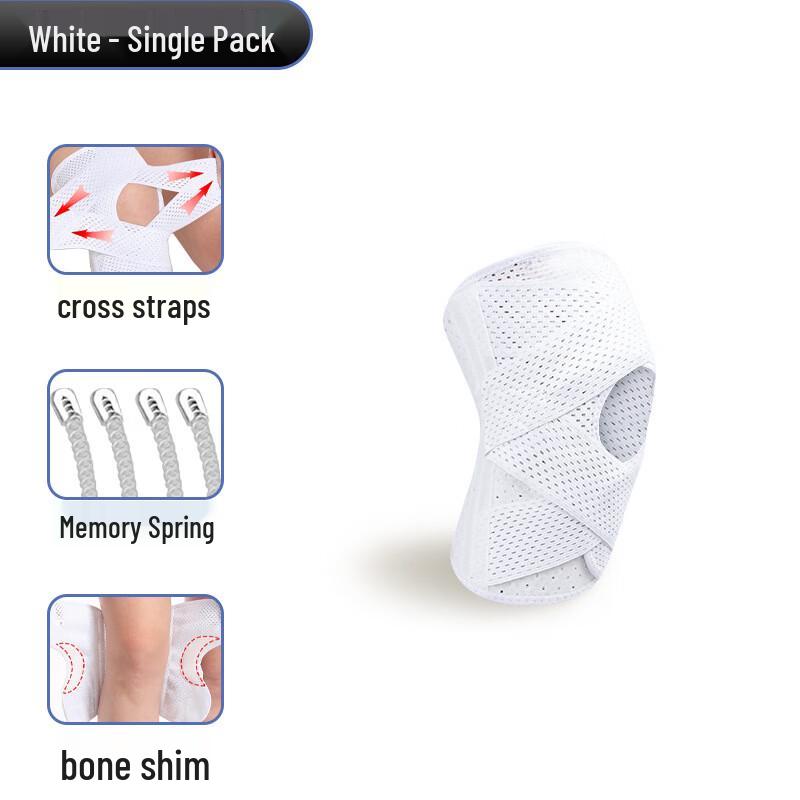 Tingbai 4th Gen Knee Compression Brace with Double-Sided Silicone & Spring Stabilizers
Tingbai 4th Gen Knee Compression Brace with Double-Sided Silicone & Spring Stabilizers