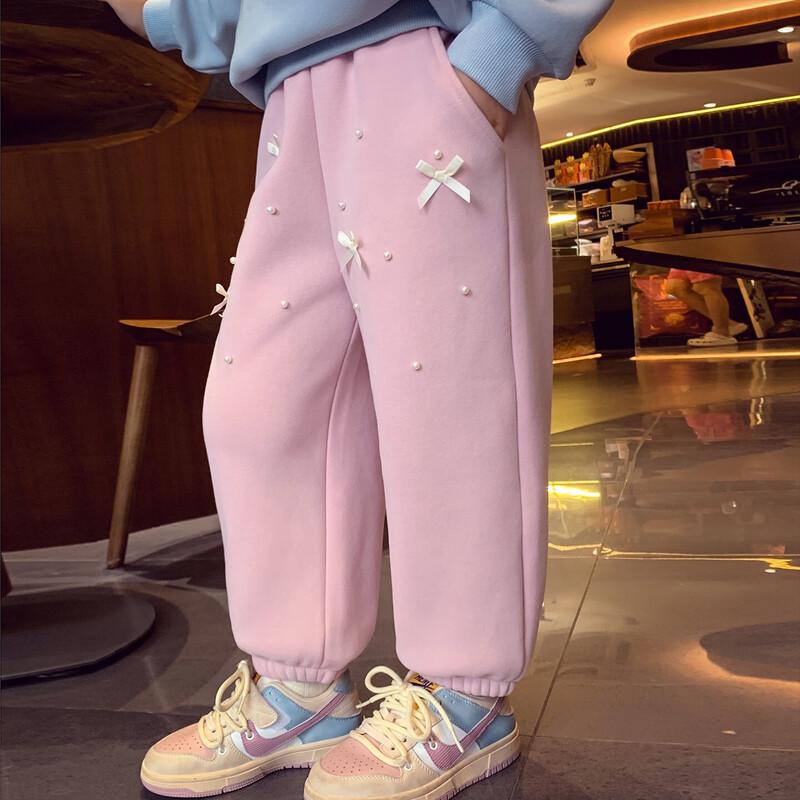 MIMIHALO Girls Fleece-Lined Casual Sport Pants 110cm
MIMIHALO Girls Fleece-Lined Casual Sport Pants 110cm