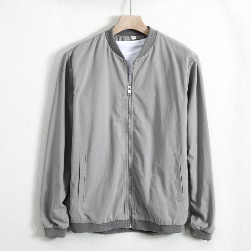 Men s Pure Cotton Casual Stand-up Collar Jacket - Spring/Autumn Style XL for 130-145 jin темно-сірий
Men s Pure Cotton Casual Stand-up Collar Jacket - Spring/Autumn Style XL for 130-145 jin темно-сірий