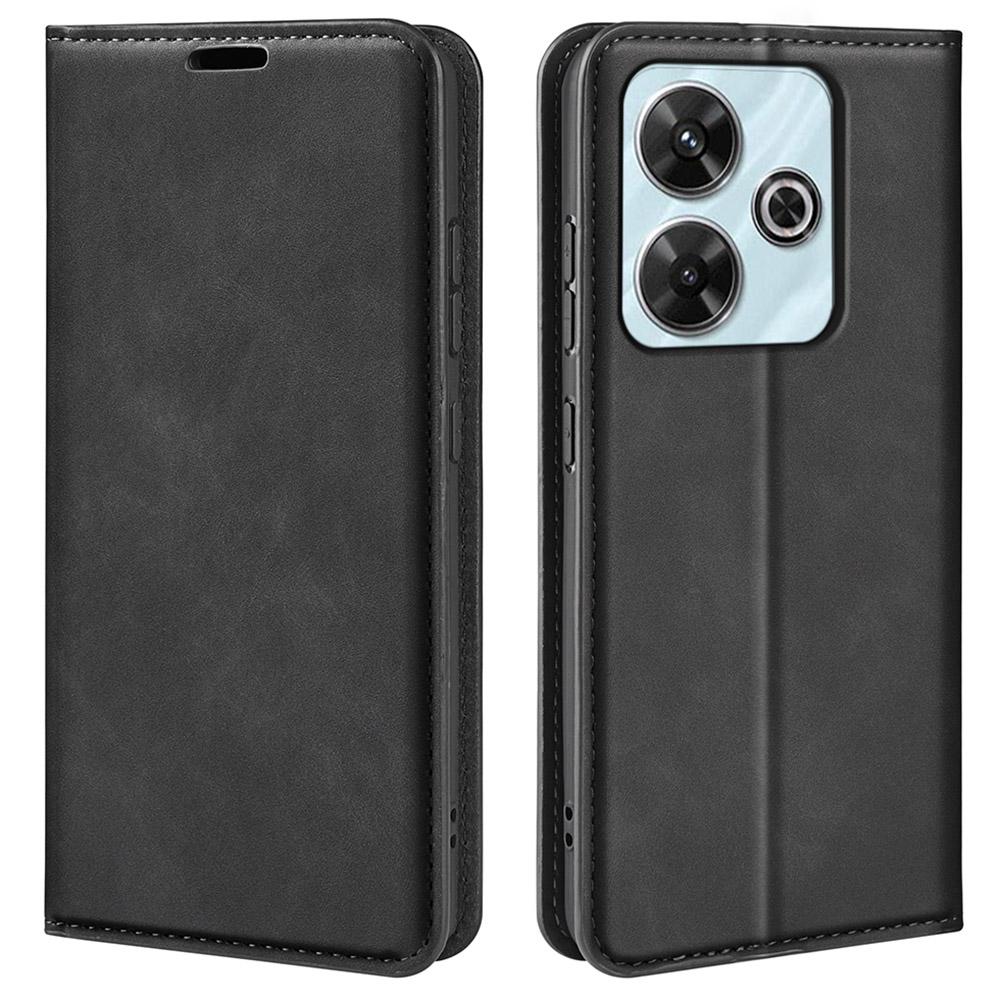 Для Xiaomi Redmi 13 5G/13 4G/Note 13R 5G/Poco M6 4G Чехол Кожаный чехол для телефона с ощущением кожи Black
Для Xiaomi Redmi 13 5G/13 4G/Note 13R 5G/Poco M6 4G Чехол Кожаный чехол для телефона с ощущением кожи Black