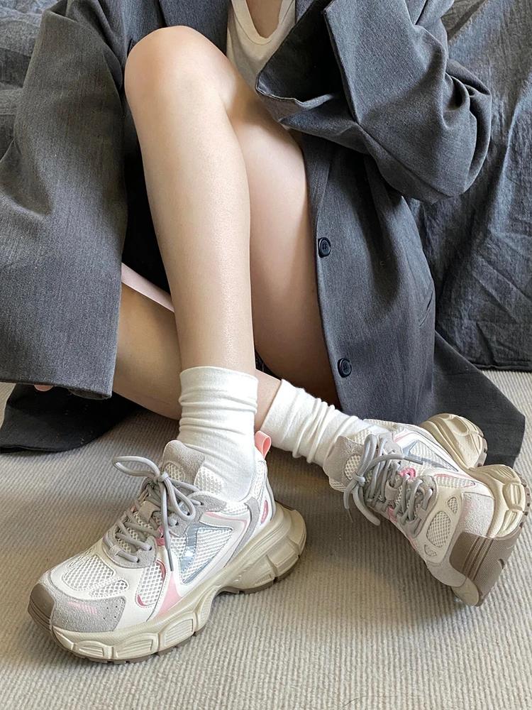 Air Mesh Round Toe Sneakers Thick Sole Mixed Color Comfort Lace Up Sports Casual Shoes 2025 Spring Fashion Women s Shoes 40
Air Mesh Round Toe Sneakers Thick Sole Mixed Color Comfort Lace Up Sports Casual Shoes 2025 Spring Fashion Women s Shoes 40