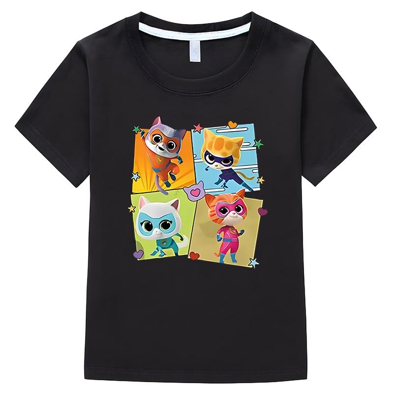 Super Kitties t shirt for kids boy 10 years Summer Casual 100%Cotton Short sleeve y2k one piece kids clothes boys girls clothes
Super Kitties t shirt for kids boy 10 years Summer Casual 100%Cotton Short sleeve y2k one piece kids clothes boys girls clothes