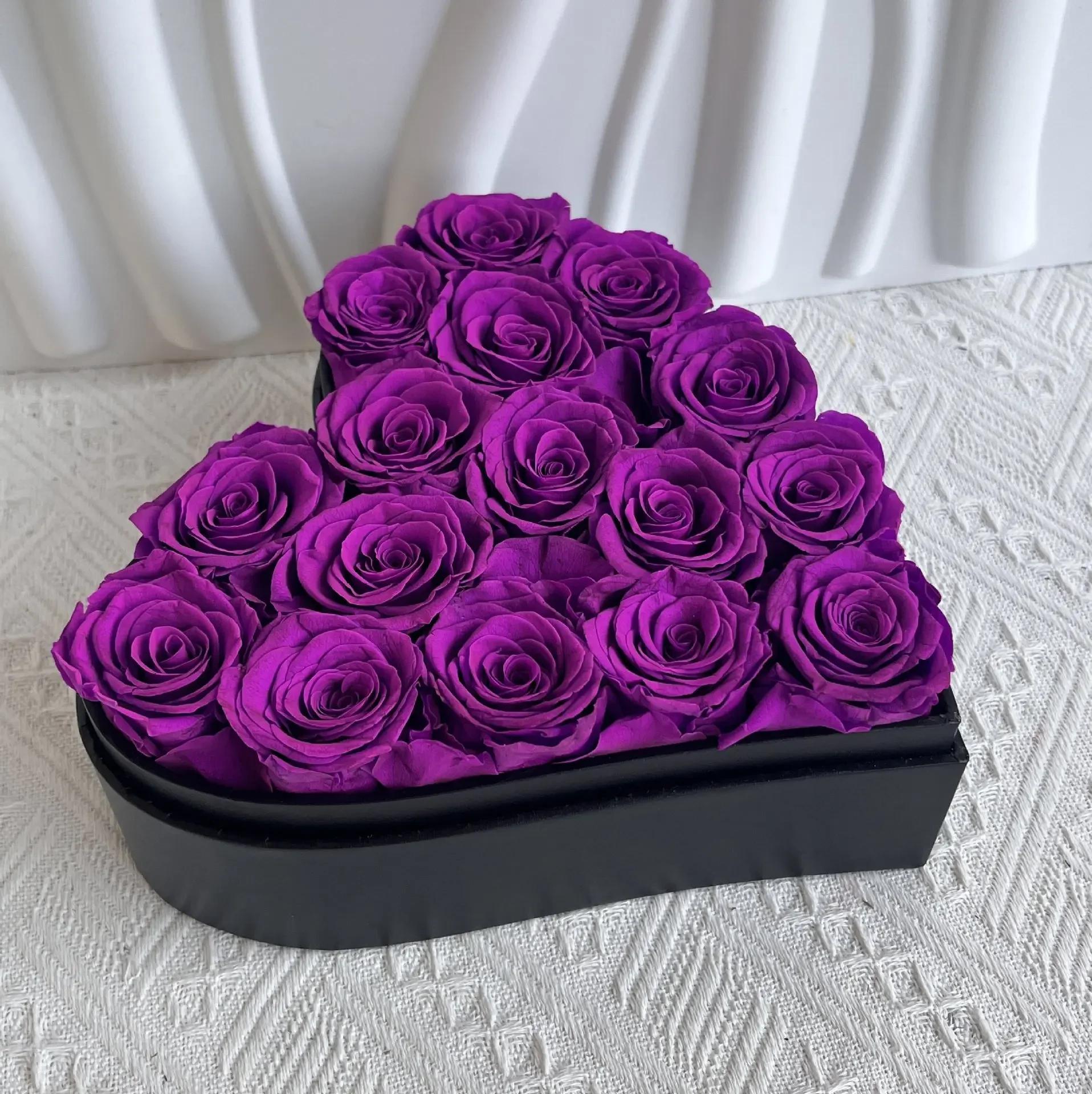 Preserved Flowers Heart Shaped Cuddle Bucket Slanted Heart Roses Gift Box Real Flowers Mother s Day Valentine s Day Gifts Crafts фиолетовый
Preserved Flowers Heart Shaped Cuddle Bucket Slanted Heart Roses Gift Box Real Flowers Mother s Day Valentine s Day Gifts Crafts фиолетовый