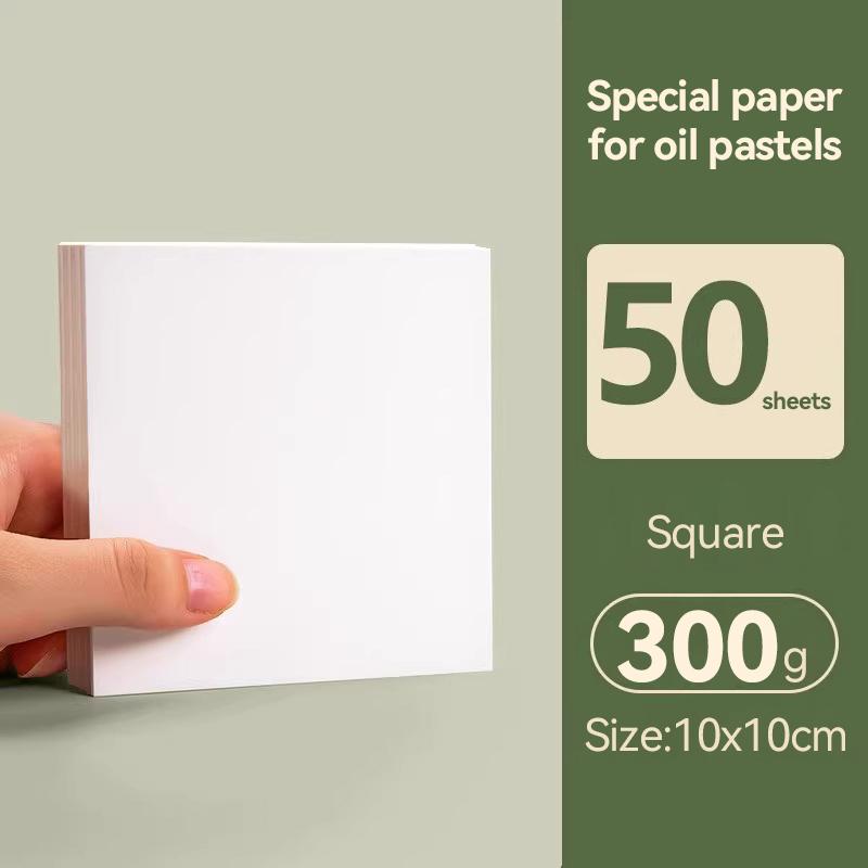 50 Sheets Drawing Paper for Oil Pastels Chalk Coloring Crayons Painting 300/200gsm Heavyweight Student DIY Craft Art Supplies
50 Sheets Drawing Paper for Oil Pastels Chalk Coloring Crayons Painting 300/200gsm Heavyweight Student DIY Craft Art Supplies