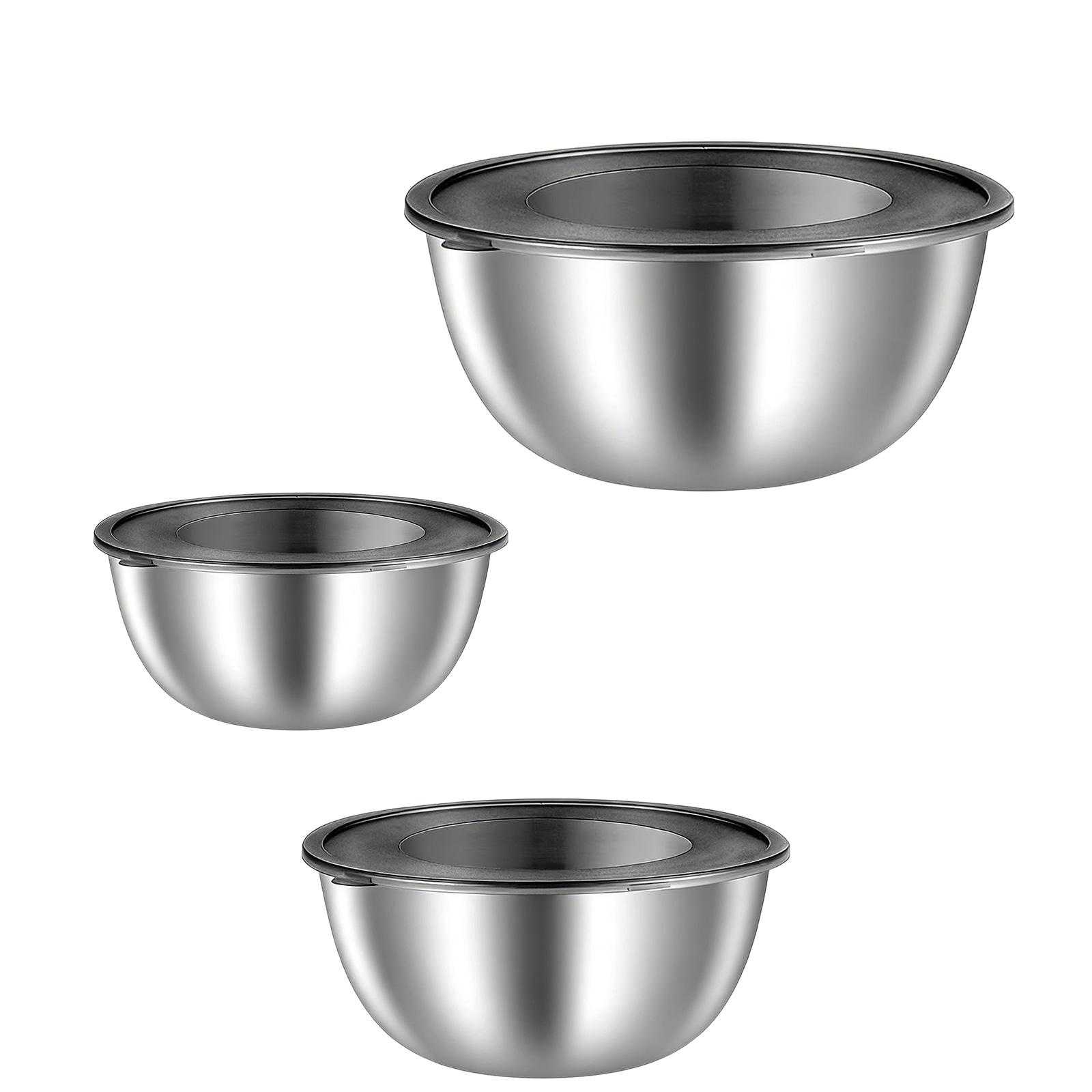 Stackable Stainless Steel Serving Bowls With Transparent Lid For Salads And Meal Preparation Food Storage Container срібний
Stackable Stainless Steel Serving Bowls With Transparent Lid For Salads And Meal Preparation Food Storage Container срібний