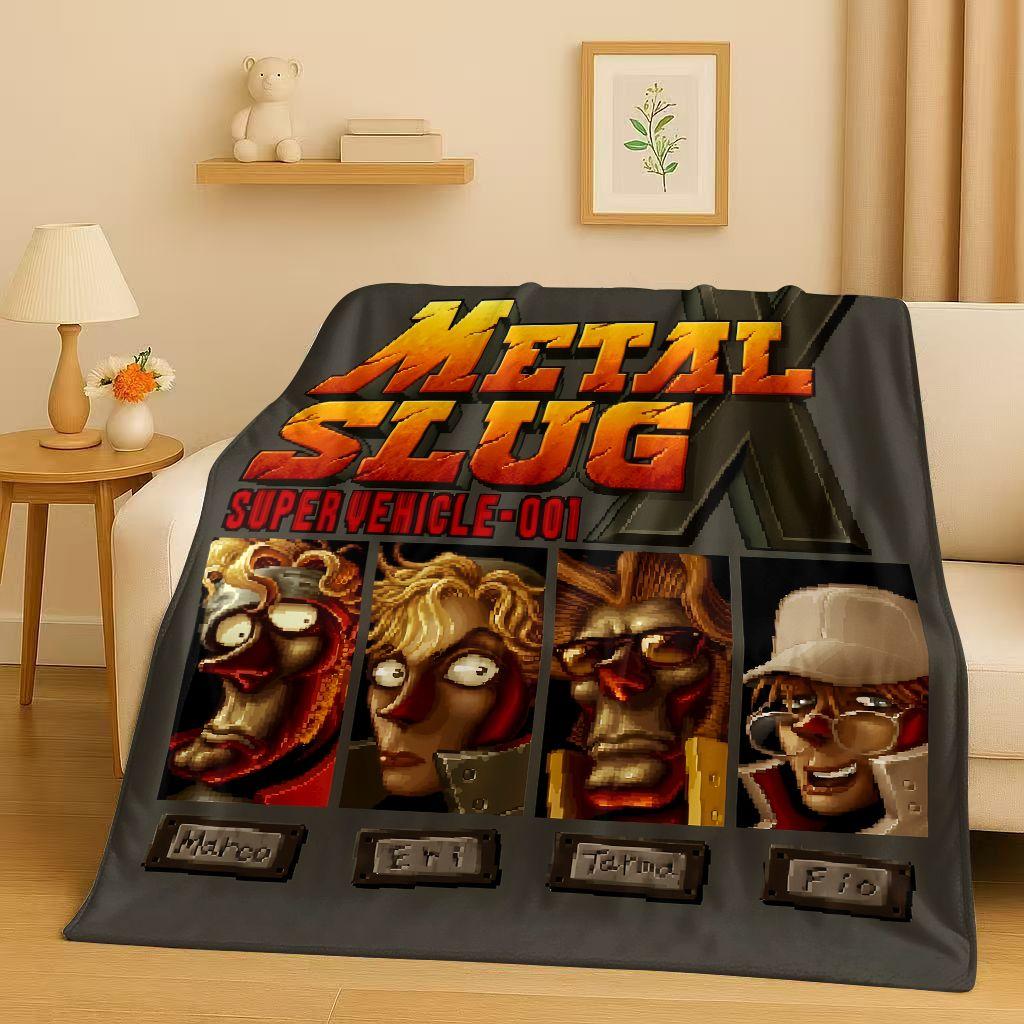 Classic Game Metal Slug Pixel Style Flannel Blanket,Ultra Soft Warm Plush Throw for Home Bedroom Bed Sofa Cover Office Travel 75x90cm
Classic Game Metal Slug Pixel Style Flannel Blanket,Ultra Soft Warm Plush Throw for Home Bedroom Bed Sofa Cover Office Travel 75x90cm
