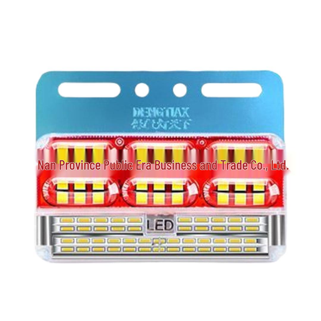 New 24V Capsule LED Truck Light: Four-in-One Super Bright Three-Row Ground, Side, Reversing, & Warning Waterproof Light
New 24V Capsule LED Truck Light: Four-in-One Super Bright Three-Row Ground, Side, Reversing, & Warning Waterproof Light