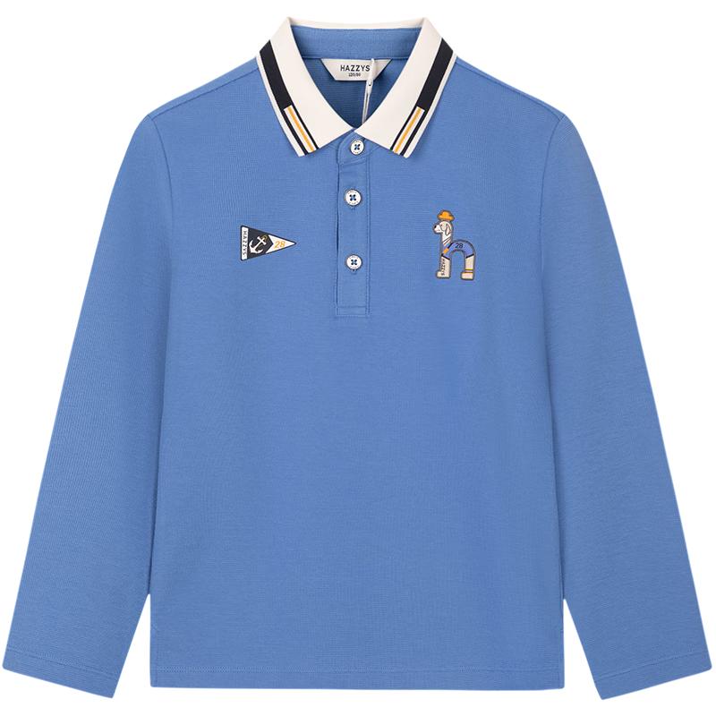 HAZZYS Boys 2025 Spring Long-Sleeve POLO Shirt 145
HAZZYS Boys 2025 Spring Long-Sleeve POLO Shirt 145