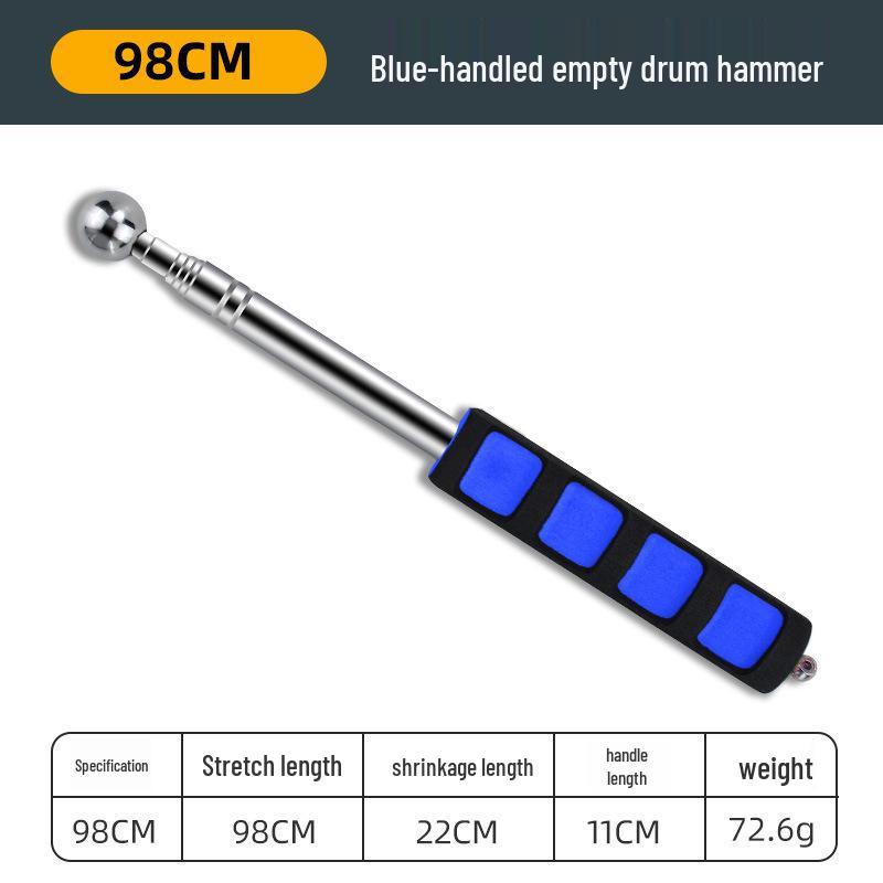 Reinforced Hollow Drum Hammer Set for Home Inspection: Solid Head & Hollow Detection Rod
Reinforced Hollow Drum Hammer Set for Home Inspection: Solid Head & Hollow Detection Rod