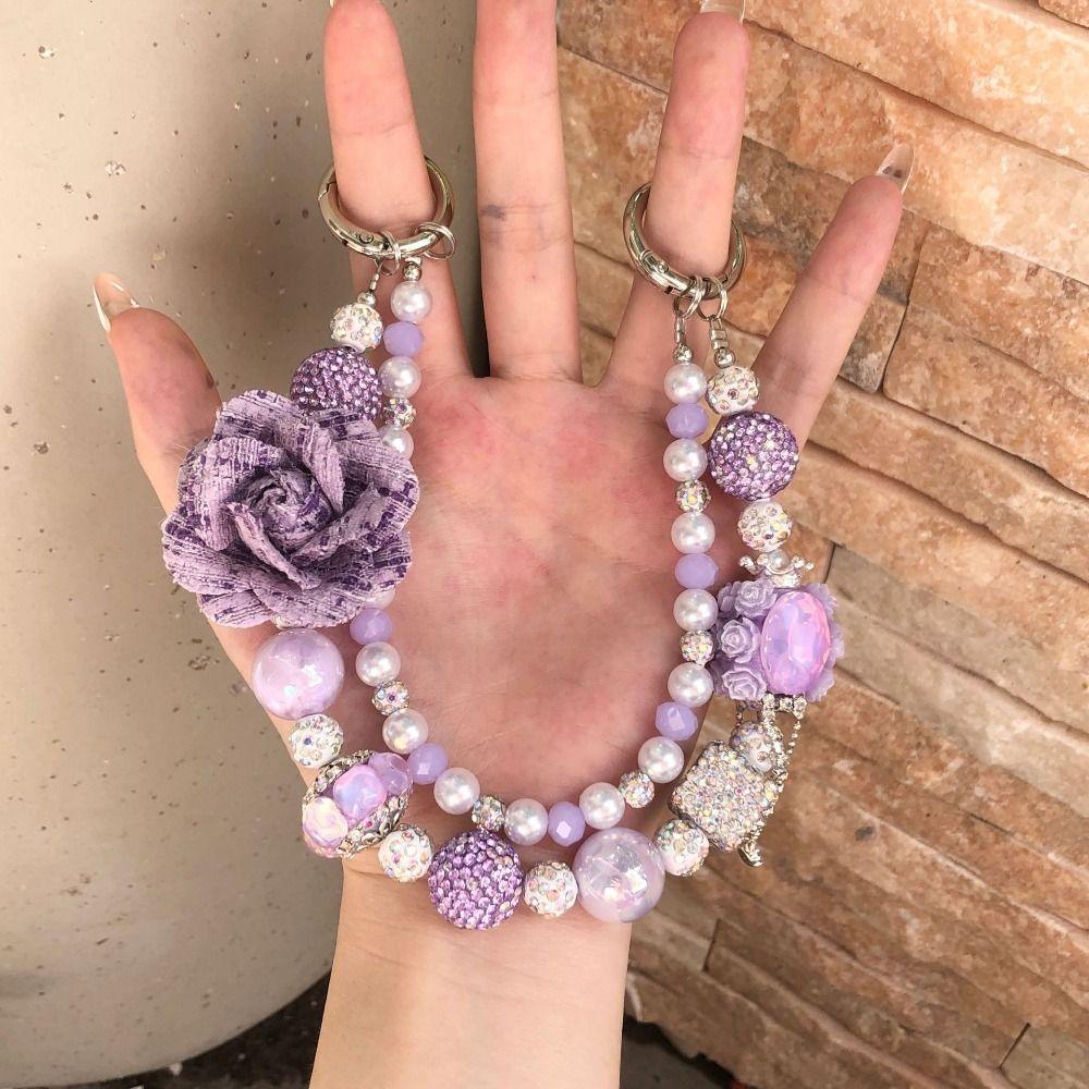 Plush Camellia Key Chain Flower Beads Bag Pendant Rhinestone Phone Chain Mobile Phone Pendant
Plush Camellia Key Chain Flower Beads Bag Pendant Rhinestone Phone Chain Mobile Phone Pendant