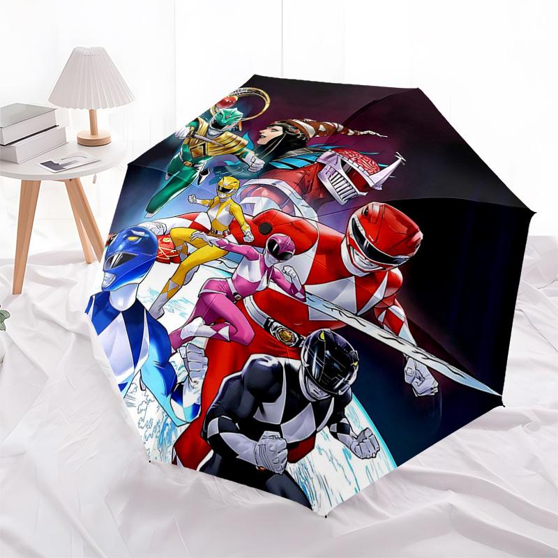 1pc Power Rangers Automatic Opening Folding Umbrella with 3-Fold Design, 8-Bone Iron Frame, Outdoor for Fans, Travelers, Daily Use, Gift for Festivals
1pc Power Rangers Automatic Opening Folding Umbrella with 3-Fold Design, 8-Bone Iron Frame, Outdoor for Fans, Travelers, Daily Use, Gift for Festivals