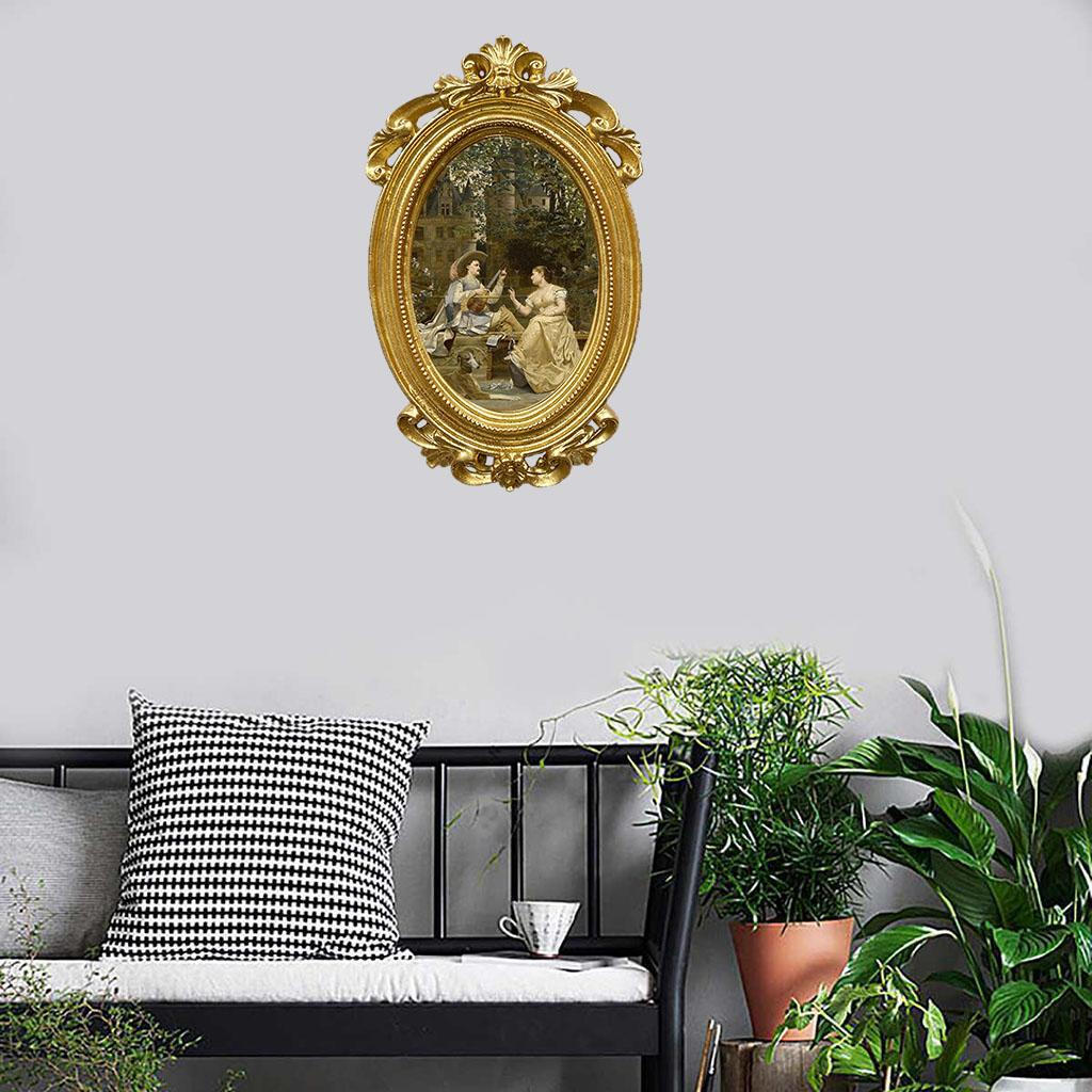 Photos Ornament Decorative Decoration Oval Carved Hanging Picture Holder for Home Decor Dining Room
Photos Ornament Decorative Decoration Oval Carved Hanging Picture Holder for Home Decor Dining Room