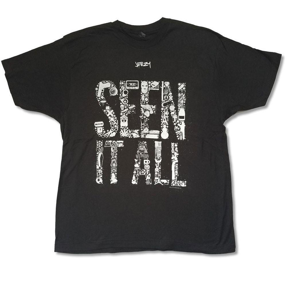 Men s Jeezy Seen It All T-Shirt Mens Womens Tees Top Black XL
Men s Jeezy Seen It All T-Shirt Mens Womens Tees Top Black XL